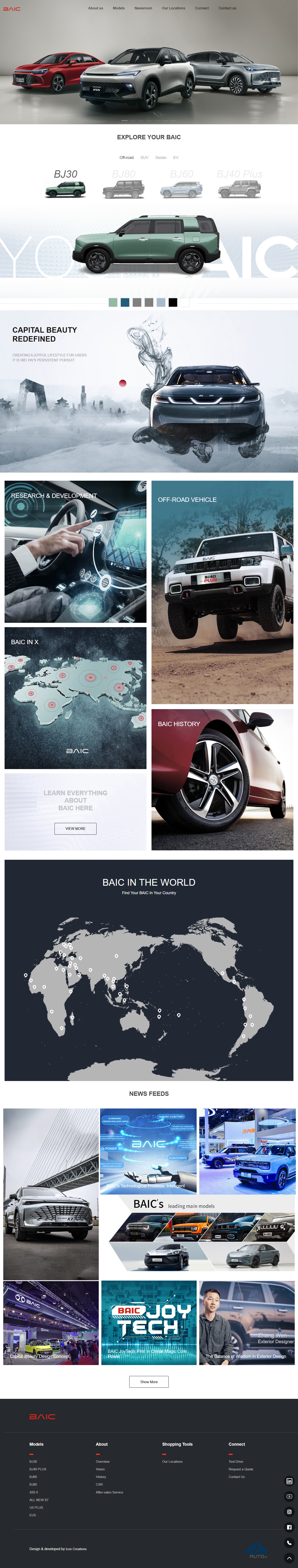 BAIC Egypt – Contact Form Integration